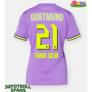 Borussia Dortmund Fabio Silva #21 Tredje Tröja Kvinnor 2026-27 Kortärmad